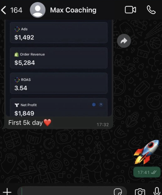 $5.2k first 5k day