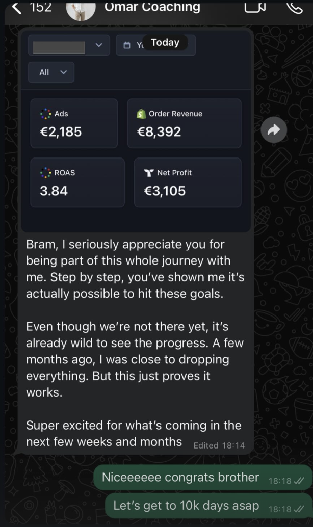 €8.4k in a day